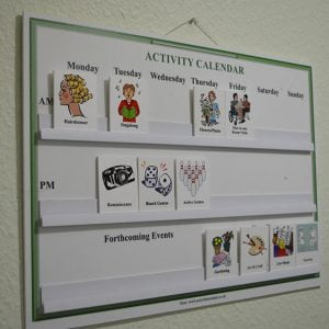 Holmer Manor Care Home activities timetable